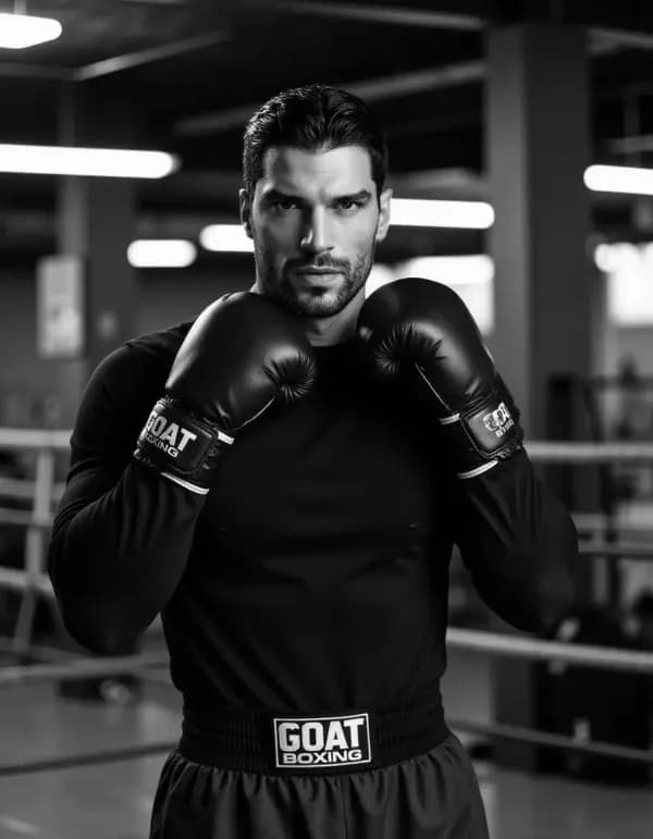 Exemplo de prompt de IA Boxe