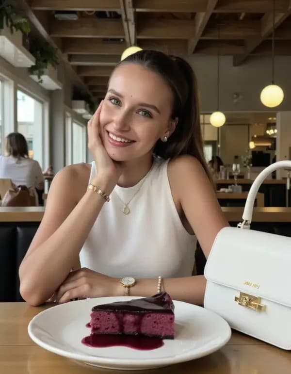 Sweet moment AI prompt example