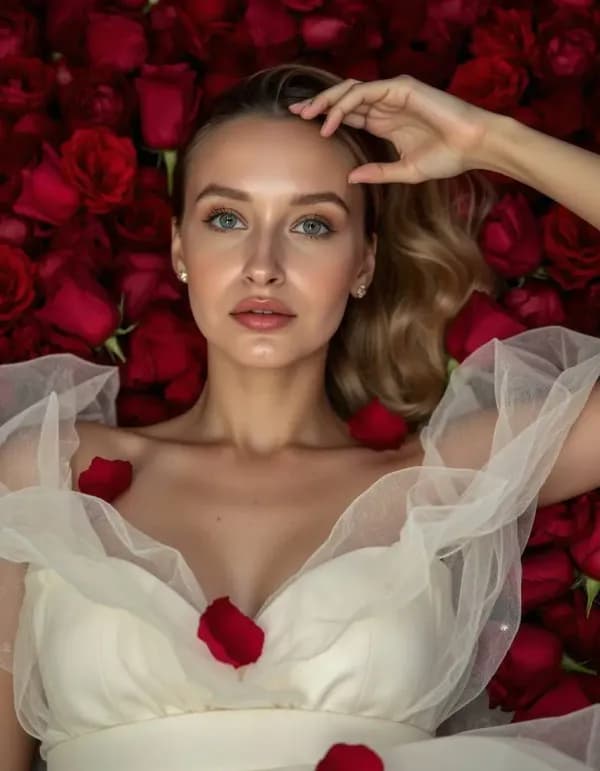 Contrast of tenderness AI prompt example