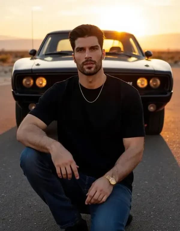 Пример AI промпта Старая классика