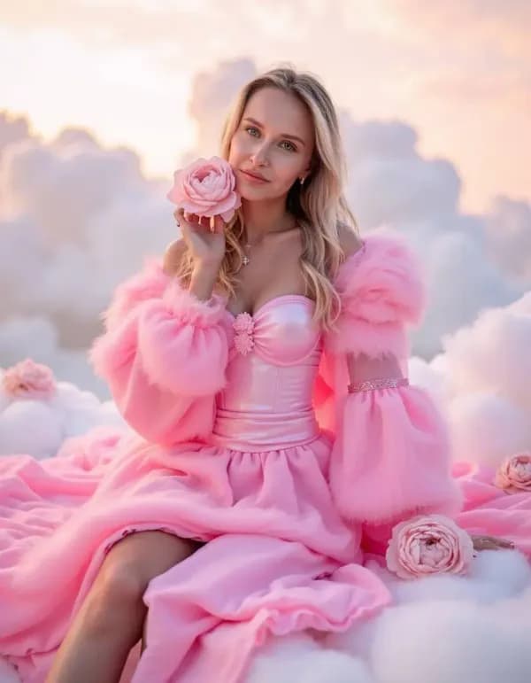 Exemplo de prompt de IA Sonhos Cor-de-Rosa