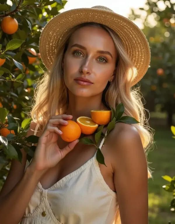 Beispiel für KI-Prompt Oranges Märchen